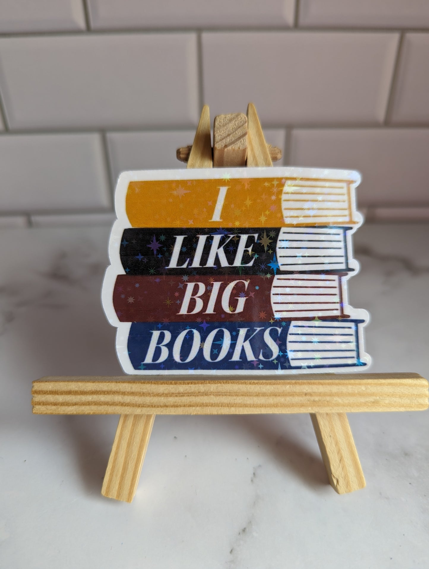 I Like Big Books - Stickers