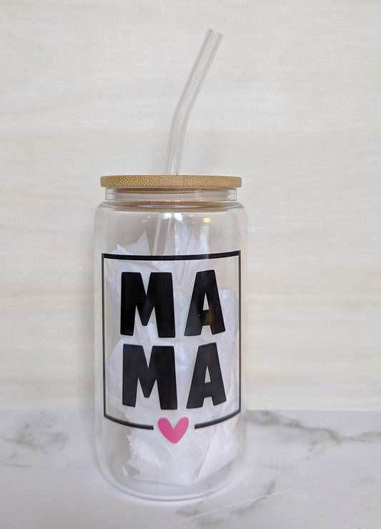 Coffee tumbler with Wording - MAMA
