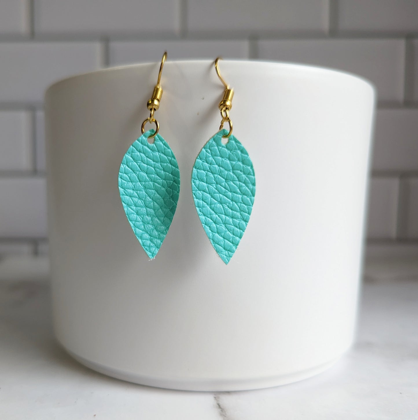 Leaf Shaped Earrings