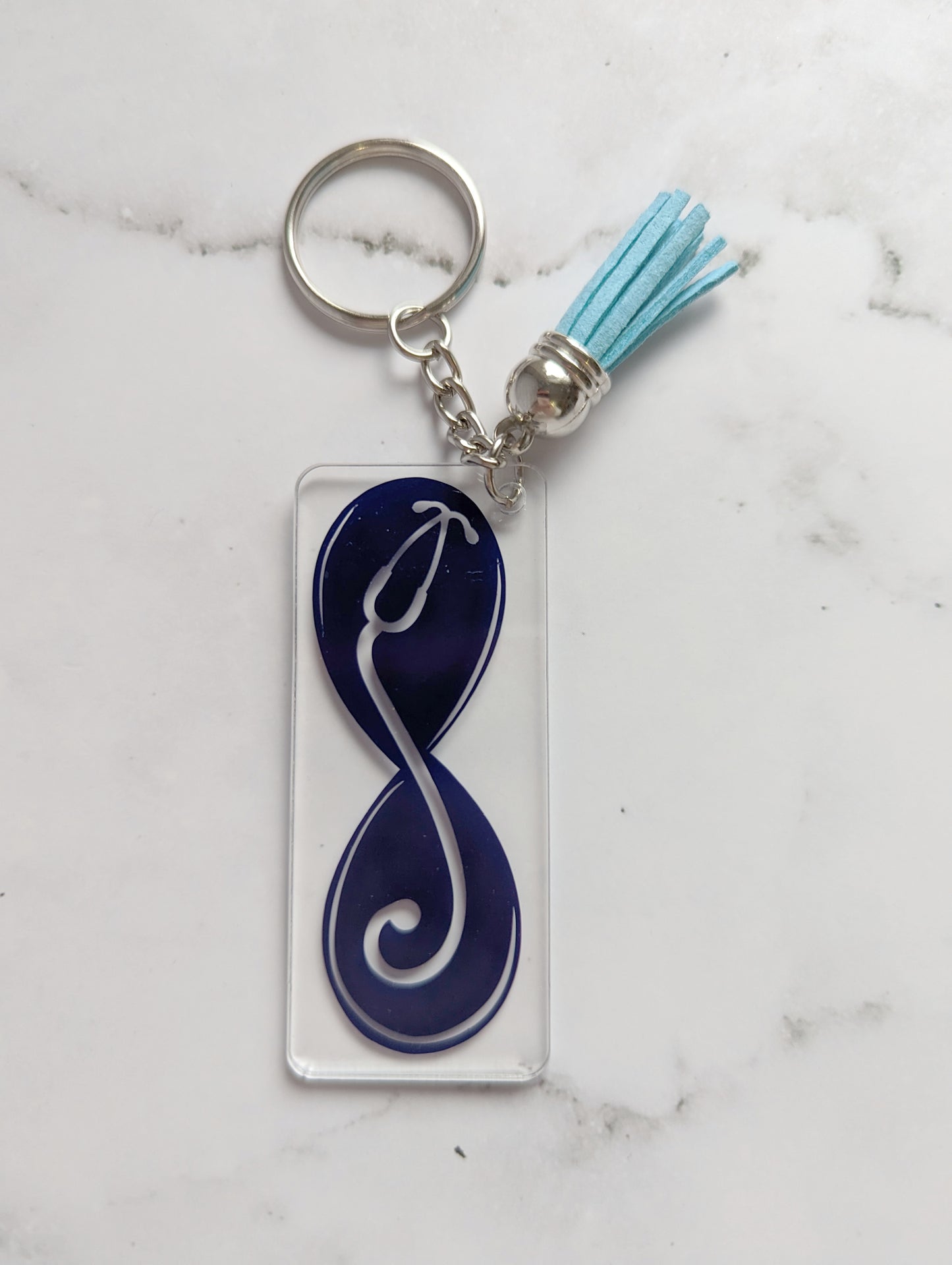 Health care keychain (Blue)