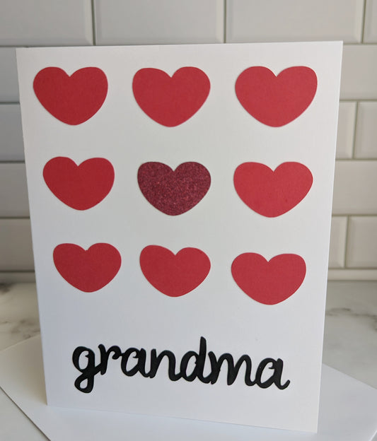Grandma Heart Card